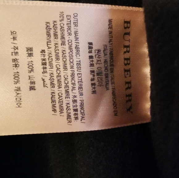 BNWT Burberry 100% cashmere double breast coat - Picture 14 of 16